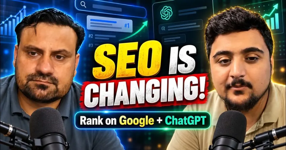 Nouman Ali Awan and Awais Rafeeq on The Awais Rafeeq Show, how to rank your business on ChatGPT and Google